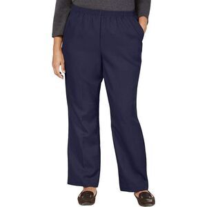Karen Scott Elastic Pull On Straight Leg Pants 3x